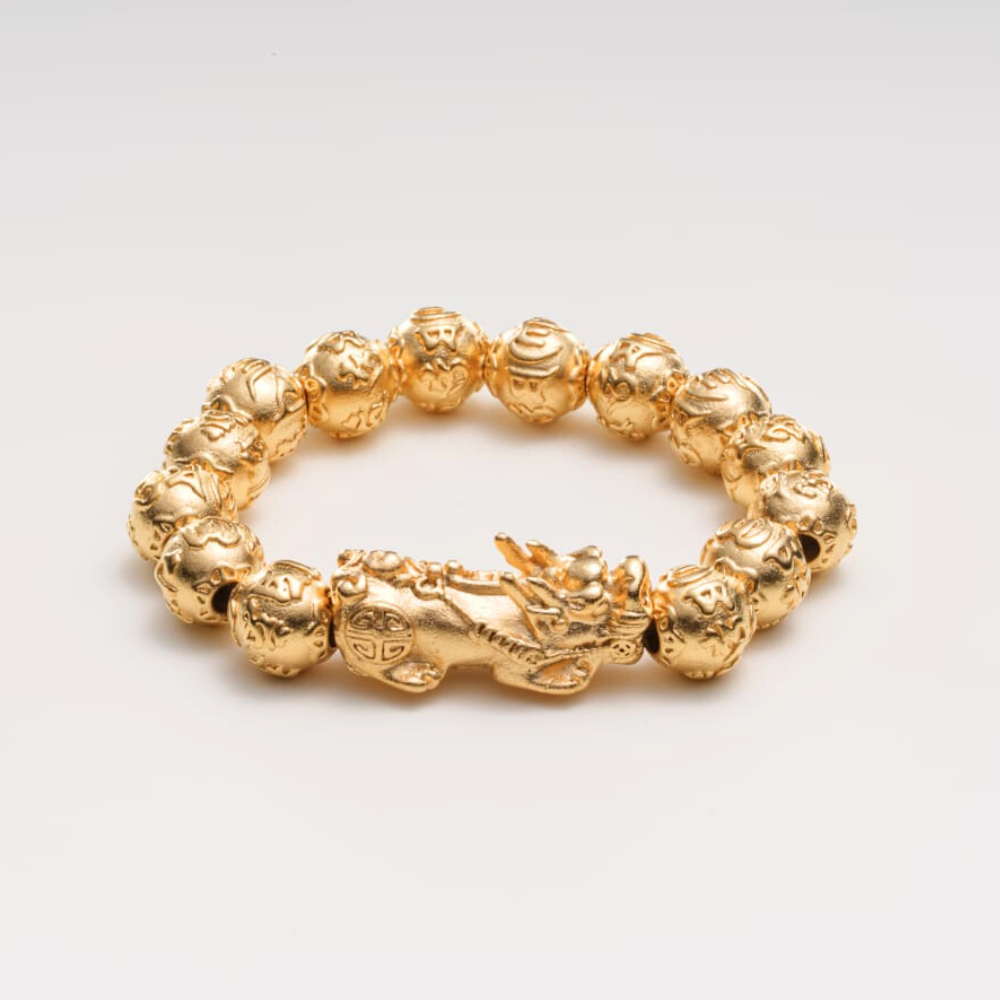 Prestige Dragon's Wealth, Gold Pixiu Bracelet