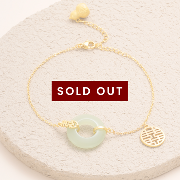 Celestial Shield, Divine Moon Jade Protection Bracelet